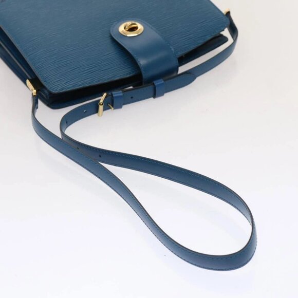 LOUIS VUITTON Epi Capuchin Shoulder Bag Blue - Picture 6 of 16